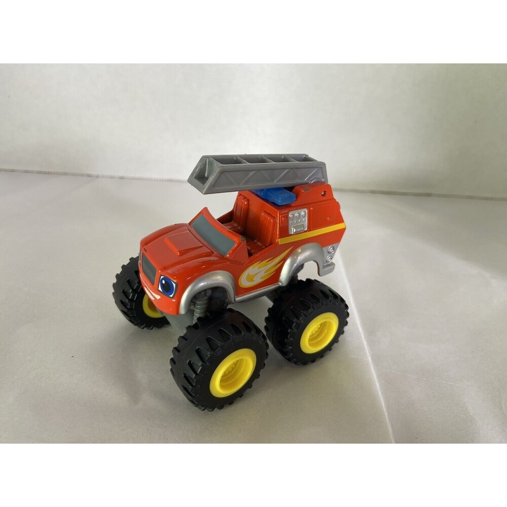 Blaze and the Monster Machines Axle City Firefighter Truck Red Mattel GFD96